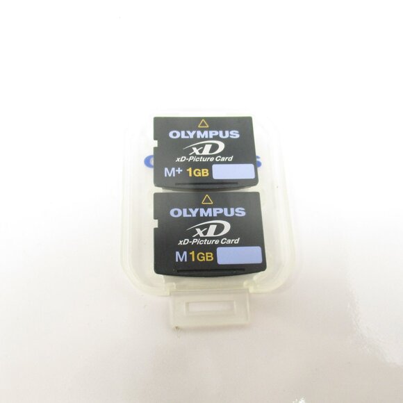 4 OLYMPUS xD-Picture Card 2 M+ 2GB & 2 M+1GB Camera Memory Card (Fits Fujifilm) - Picture 2 of 3